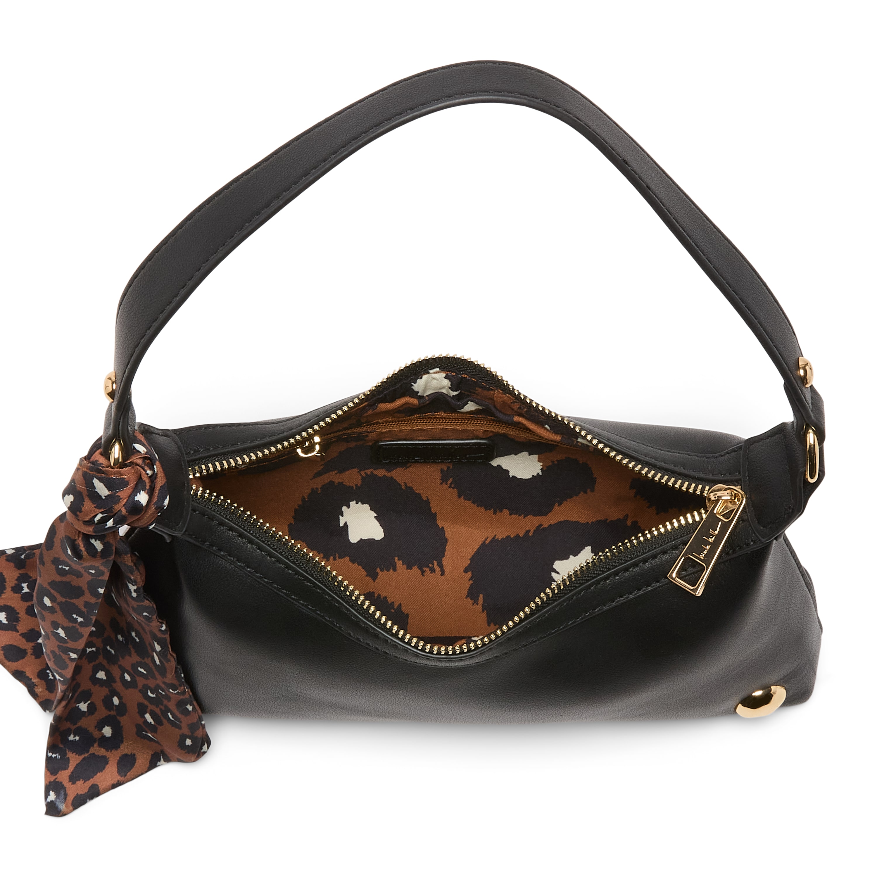 Nicole Miller Scarf Shoulder Bag