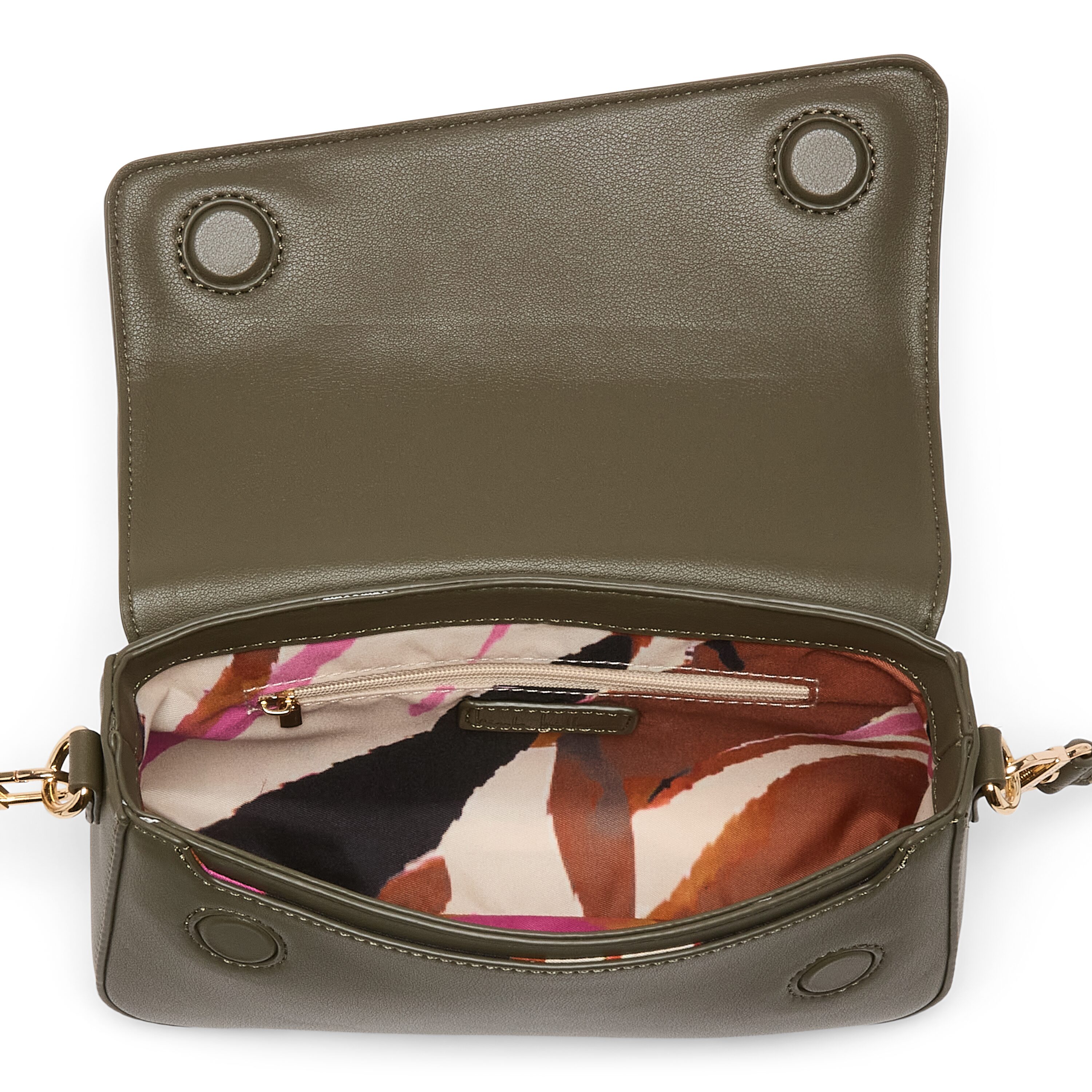Nicole Miller Flap Top Handle Satchel