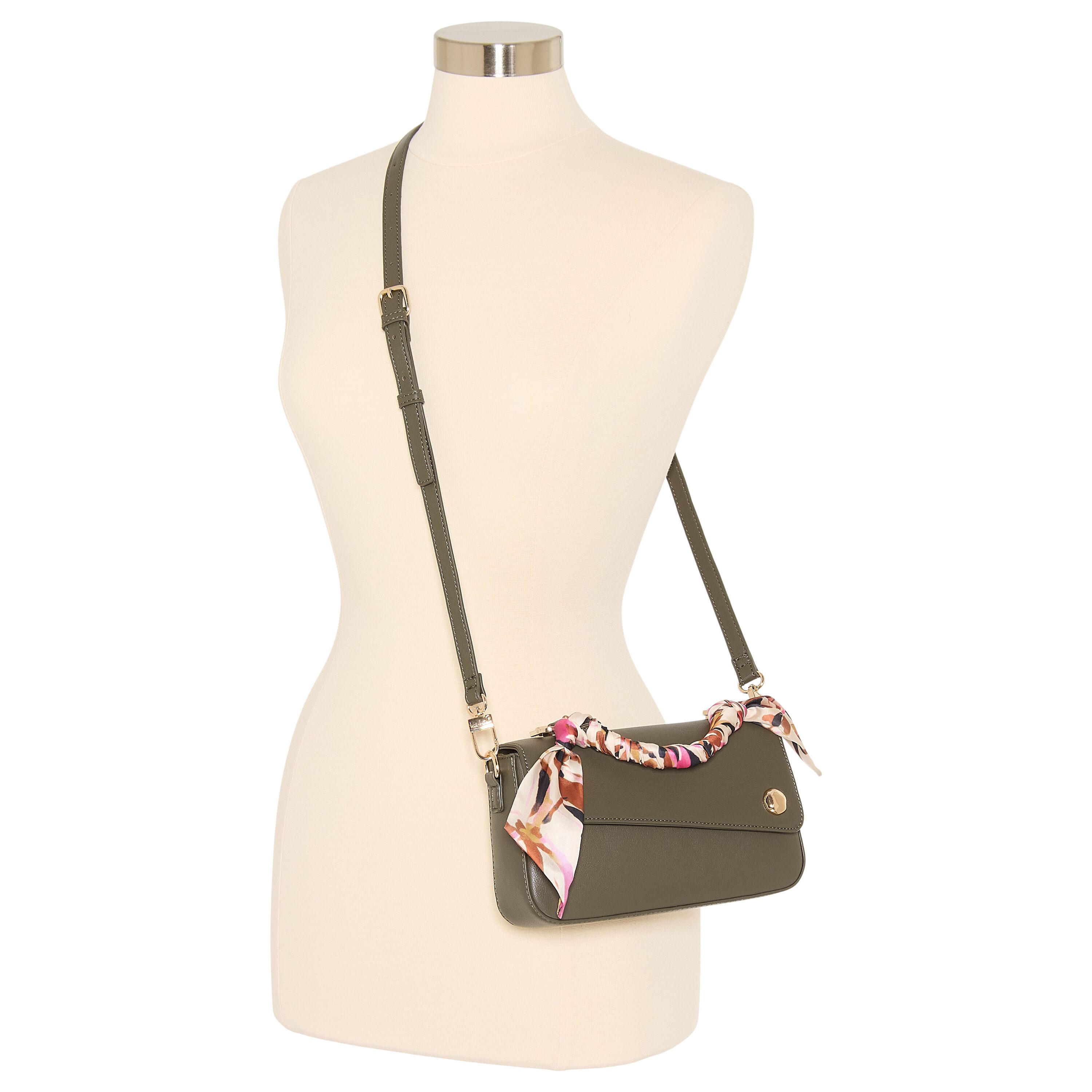 Nicole Miller Flap Top Handle Satchel