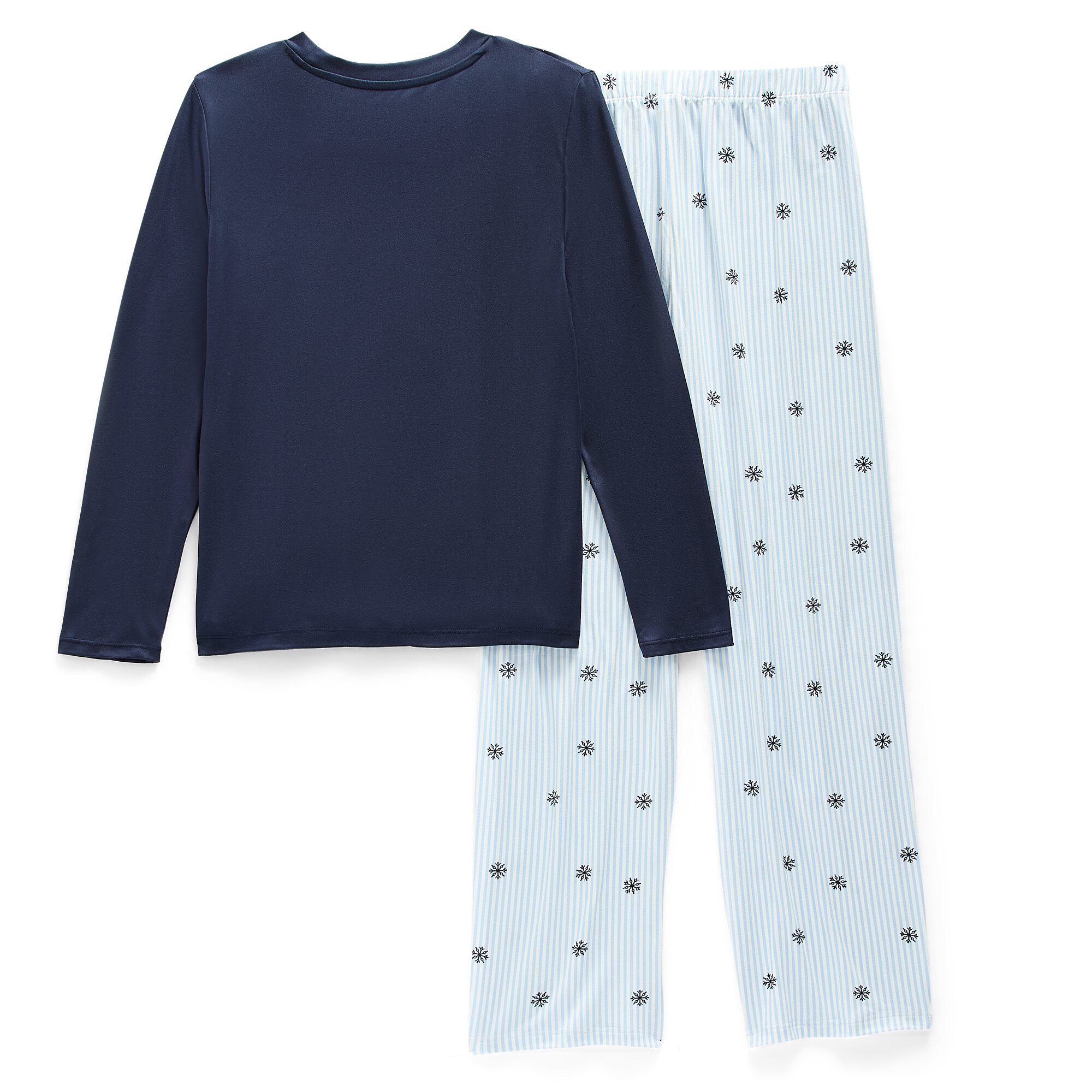 Jaclyn Na Big Kid Girls Crew Neck Long Sleeve 2-pc. Pajama Set
