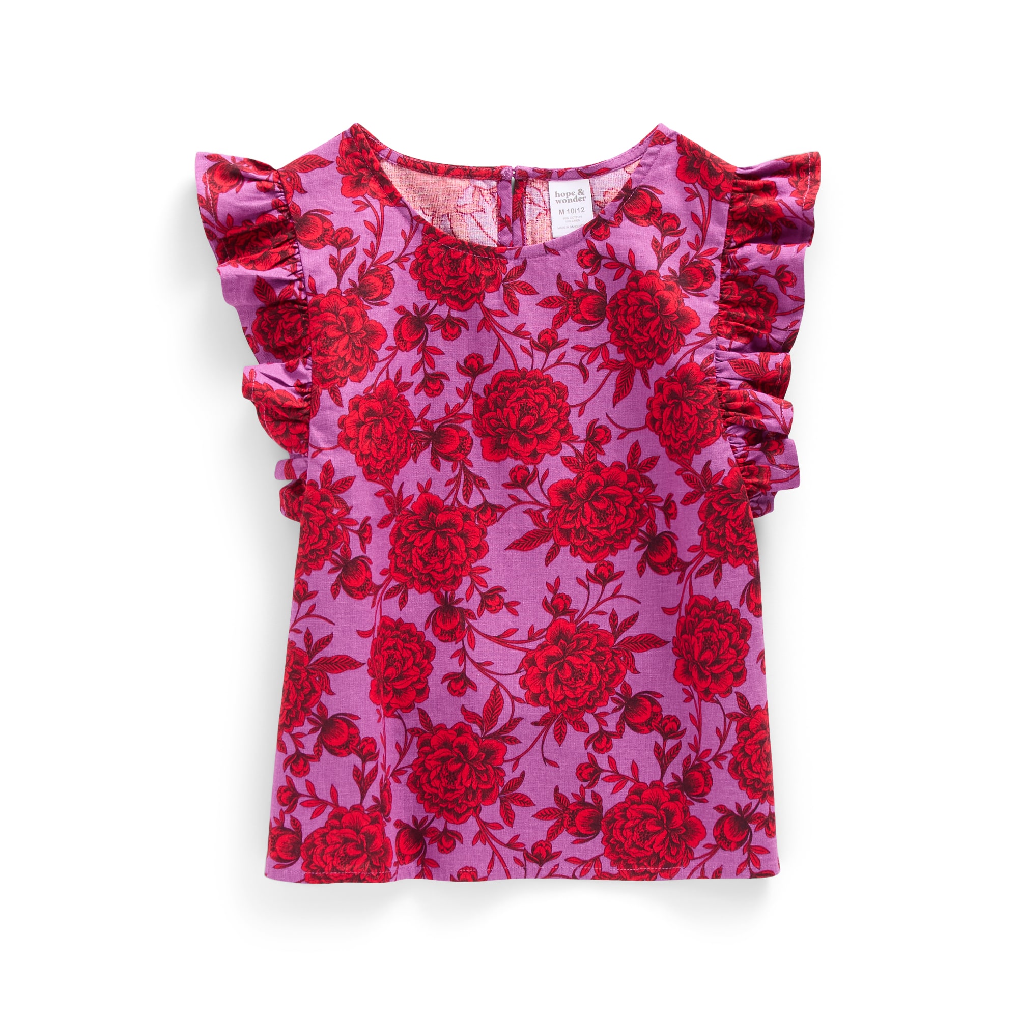 Hope and Wonder Girls Floral Top