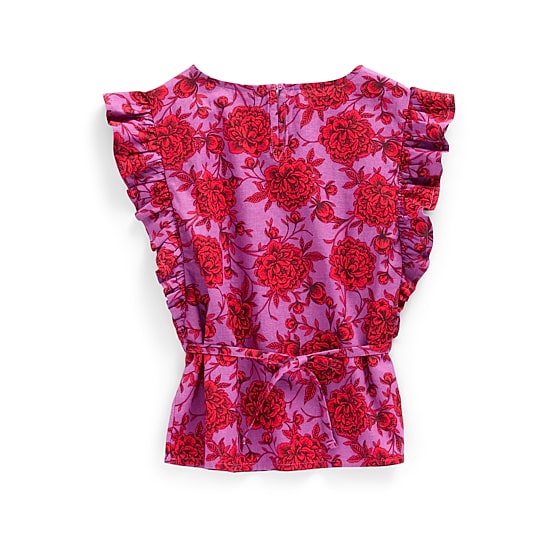 Hope and Wonder Girls Floral Top