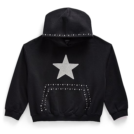 Grayson Threads, The Label Little & Big Kid Girls Long Sleeve Fleece Hoodie