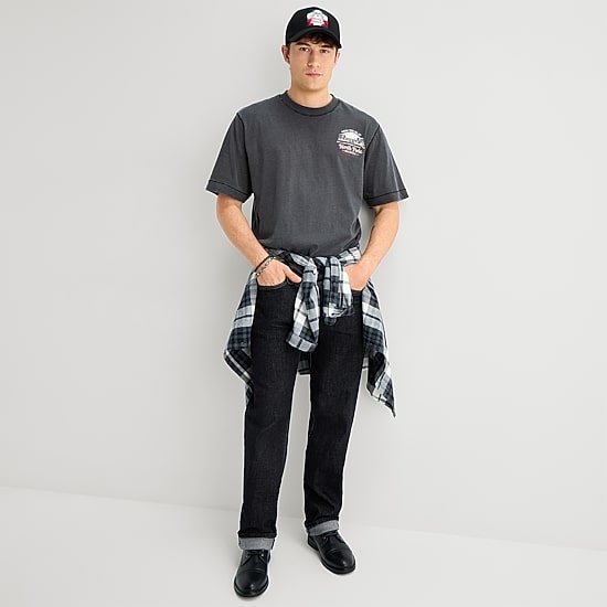 Jingle Ball Mens Crew Neck Short Sleeve Regular Fit Graphic T-Shirt