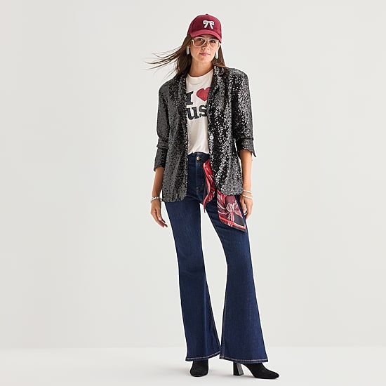 Grayson Threads, The Label Womens Regular Fit Blazer