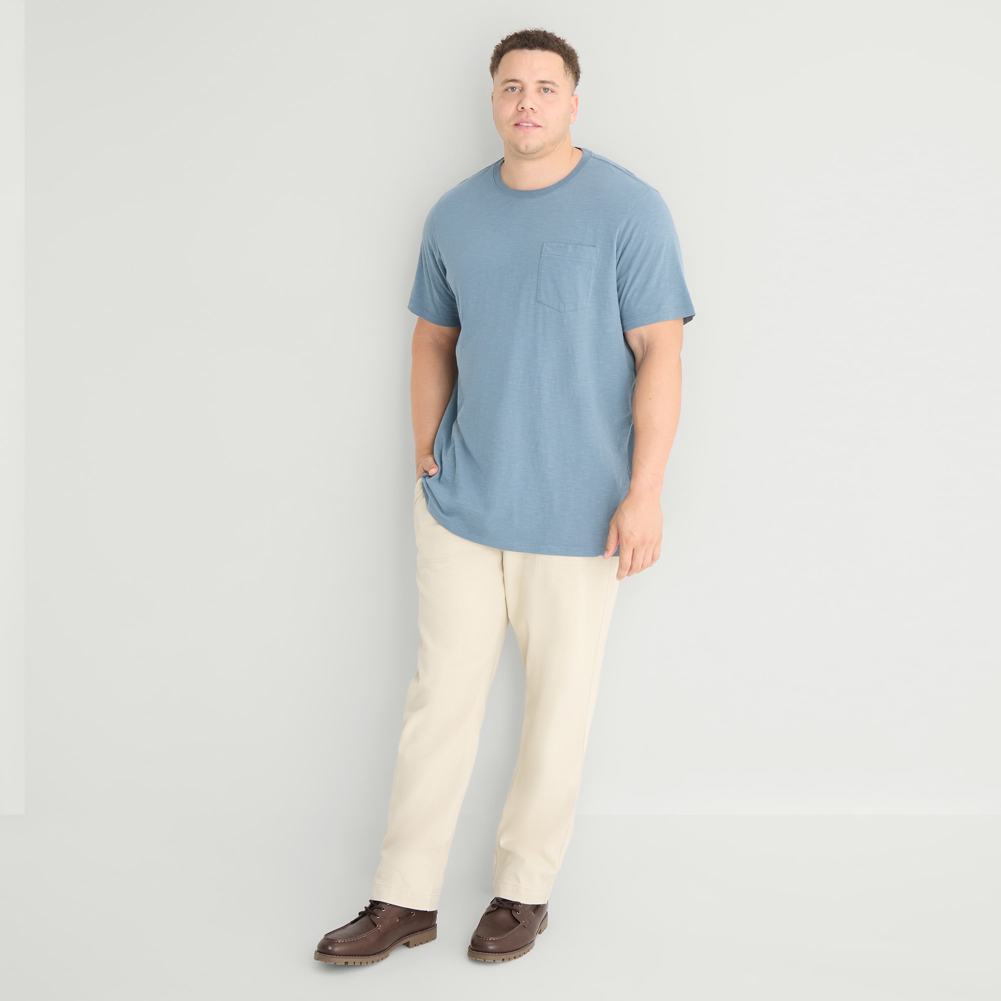 mutual weave Mens Crew Neck Short Sleeve Big and Tall T-Shirt