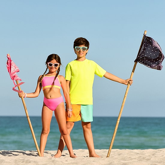 Thereabouts Little & Big Kid Girls 2-pc. Tankini Set