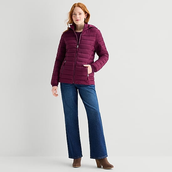 St. John's Bay Womens Petite Jacket
