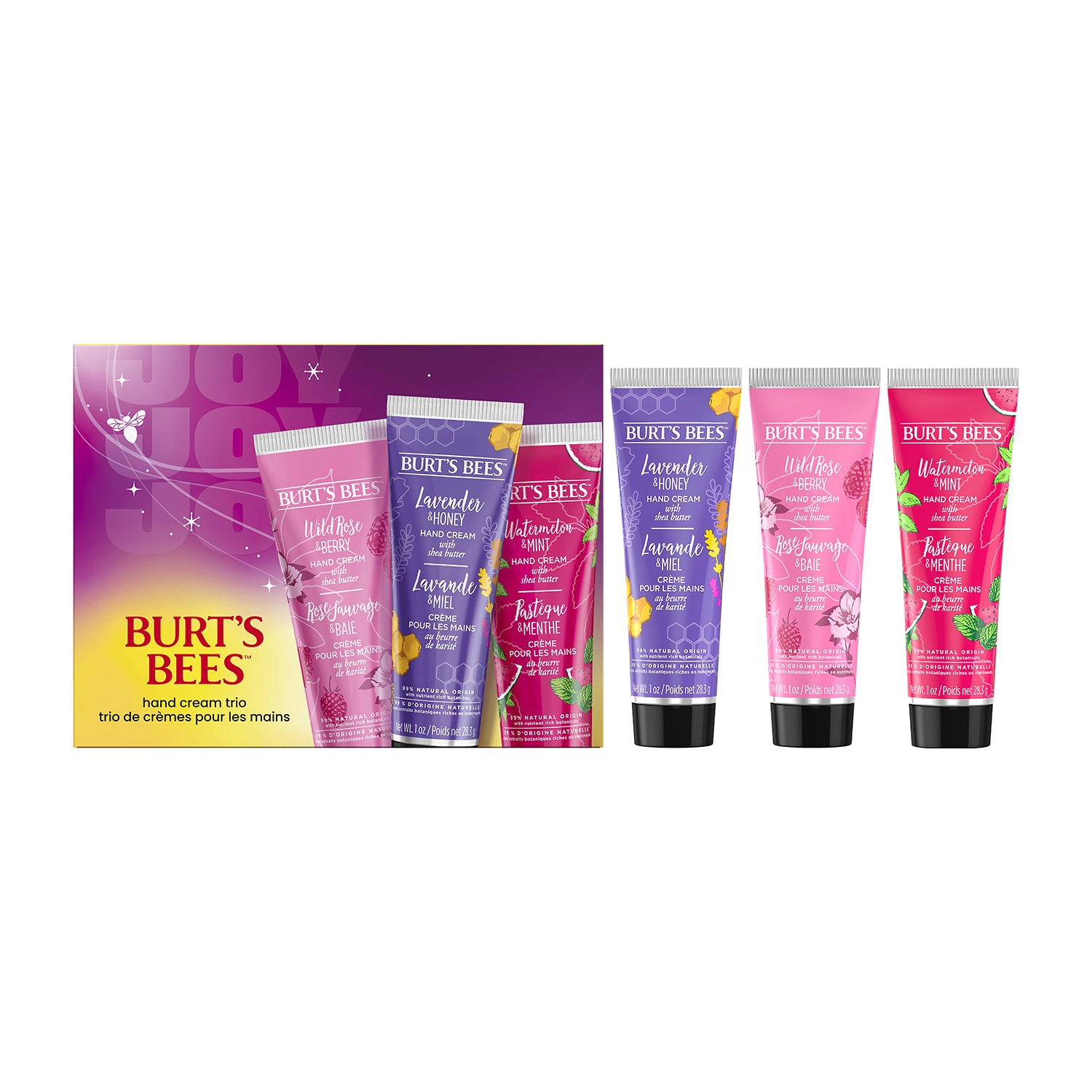 Burts Bees Hand Cream Trio Gift Set