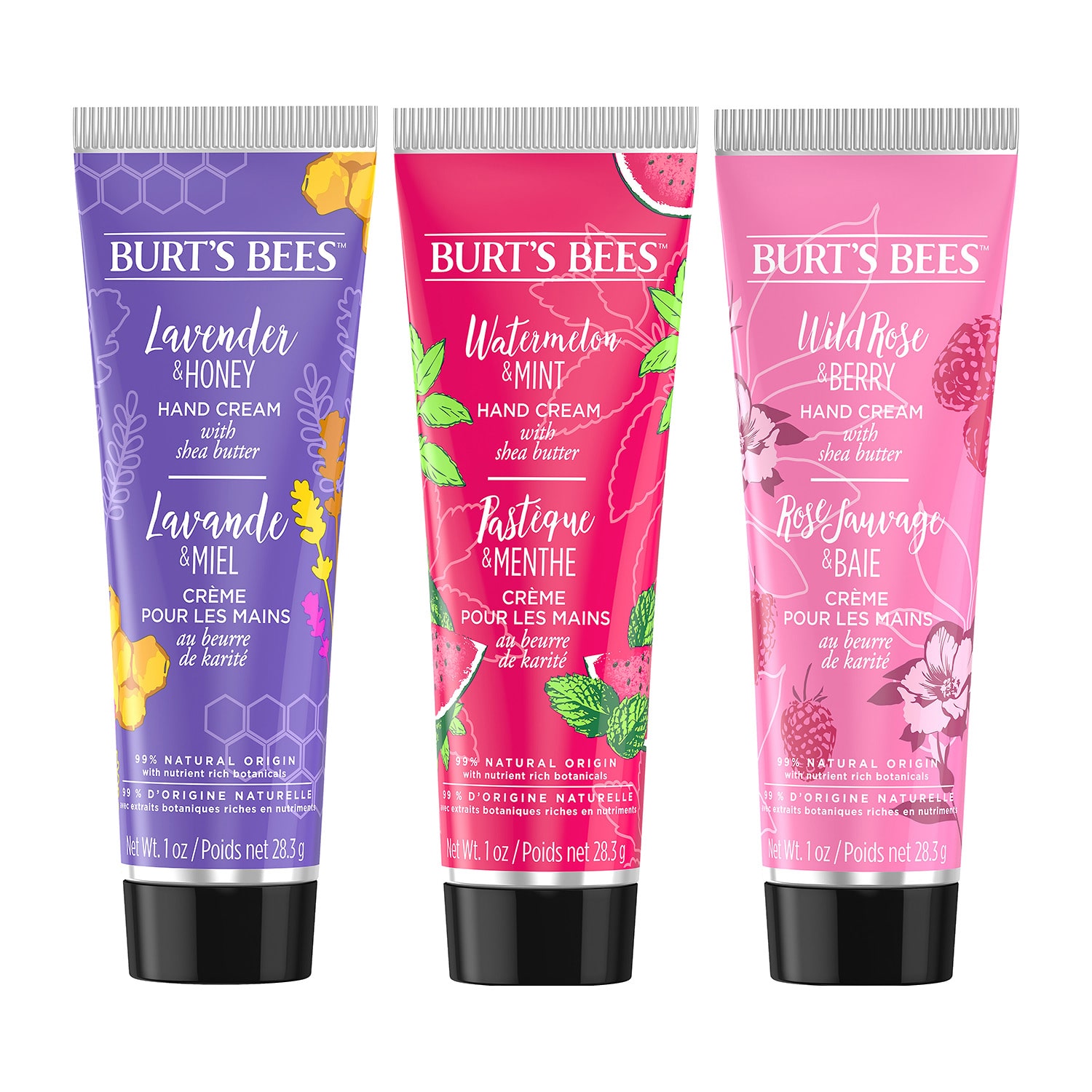 Burts Bees Hand Cream Trio Gift Set
