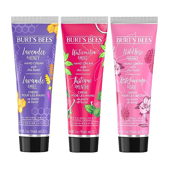 Burts Bees Hand Cream Trio Gift Set