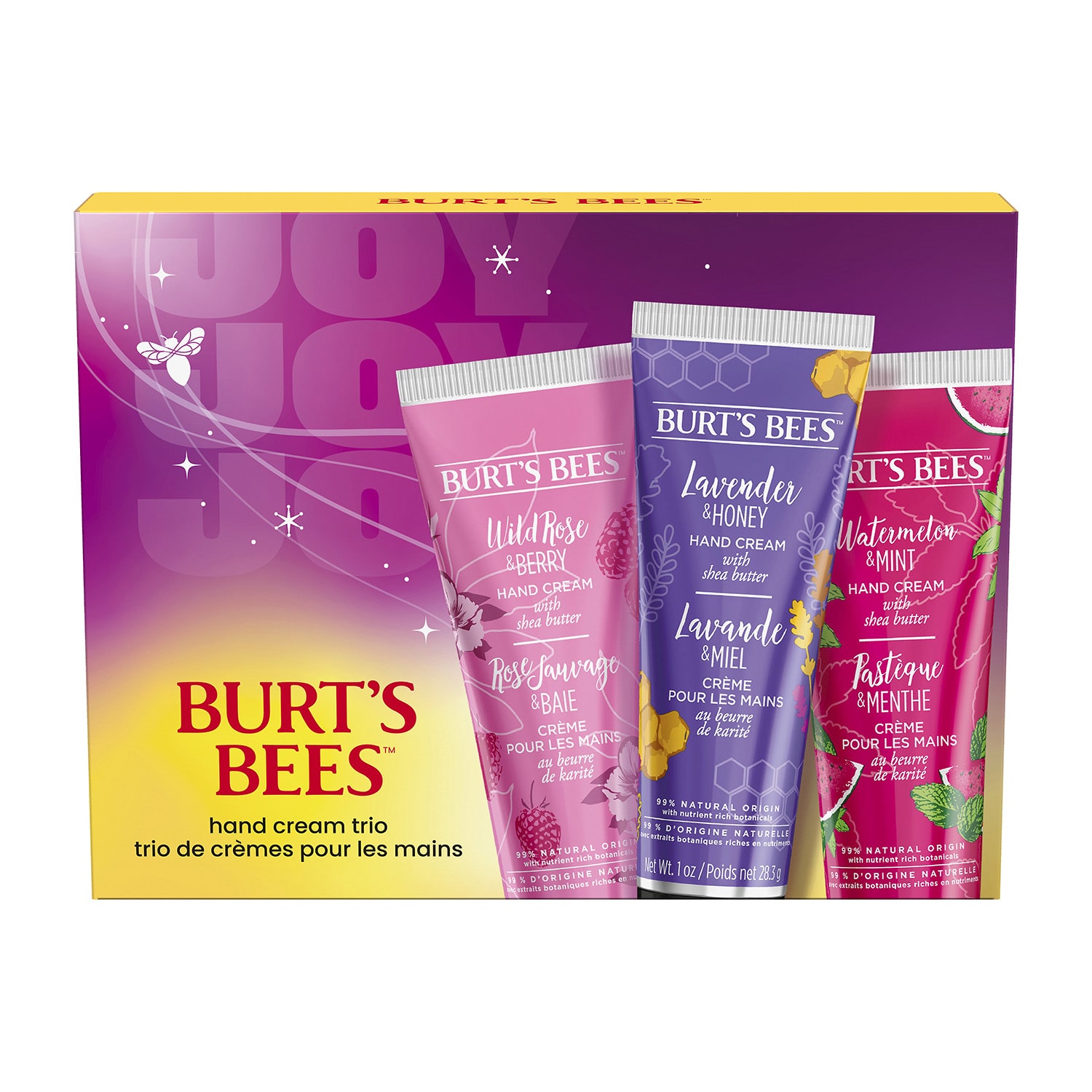 Burts Bees Hand Cream Trio Gift Set