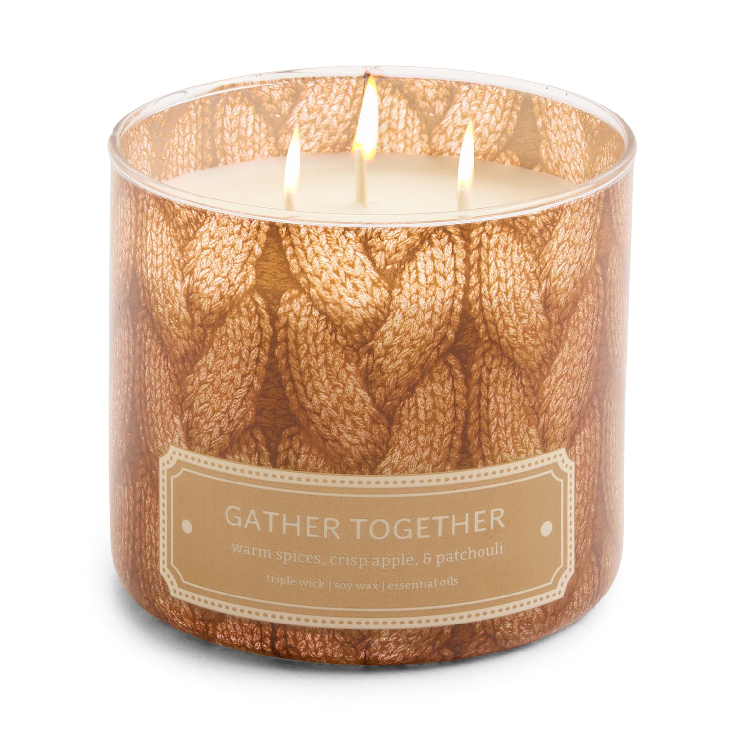 Distant Lands 14oz Gather Together 3-Wick Scented Jar Candle