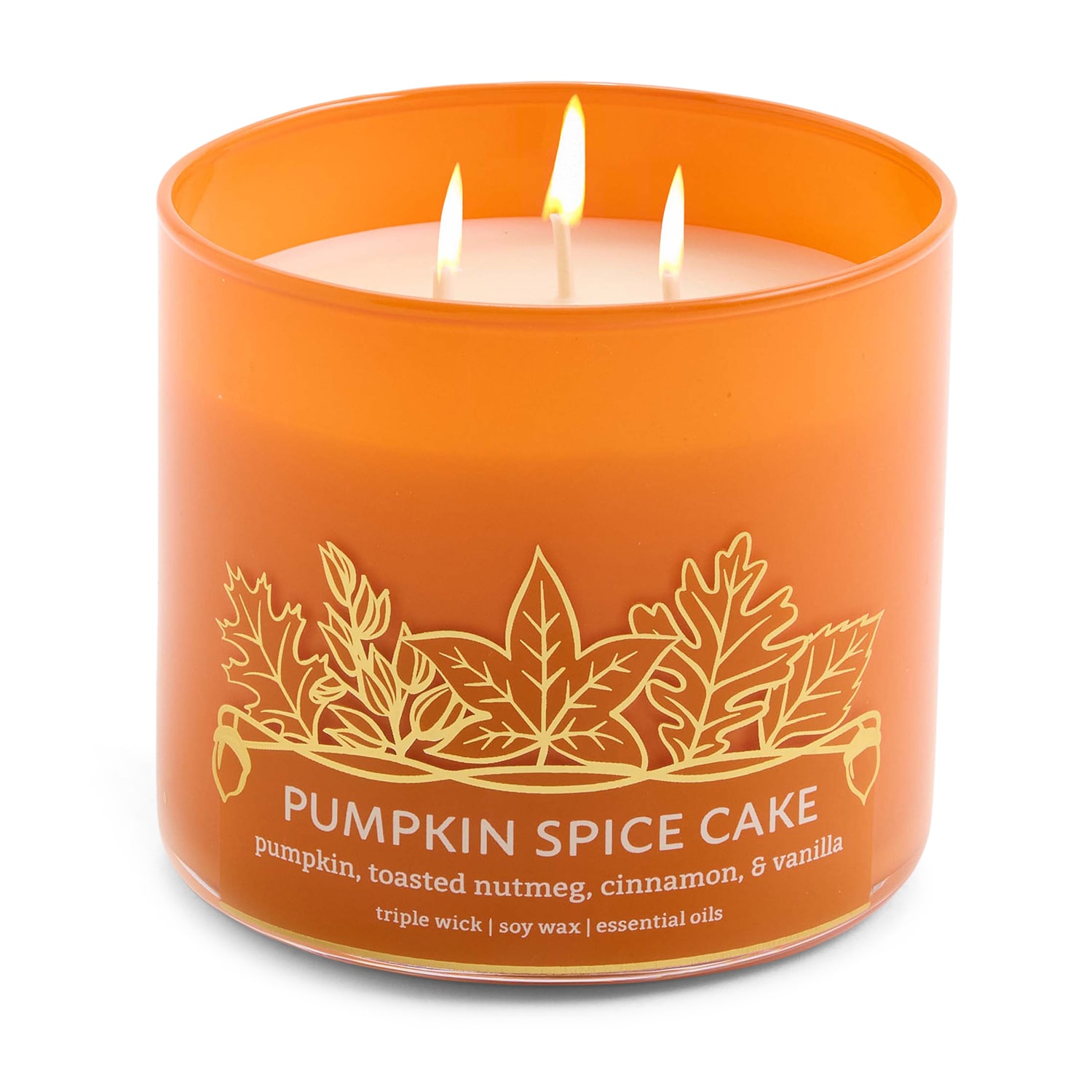 Distant Lands Pumpkin Spice Cake 3-Wick Scented Jar Candle
