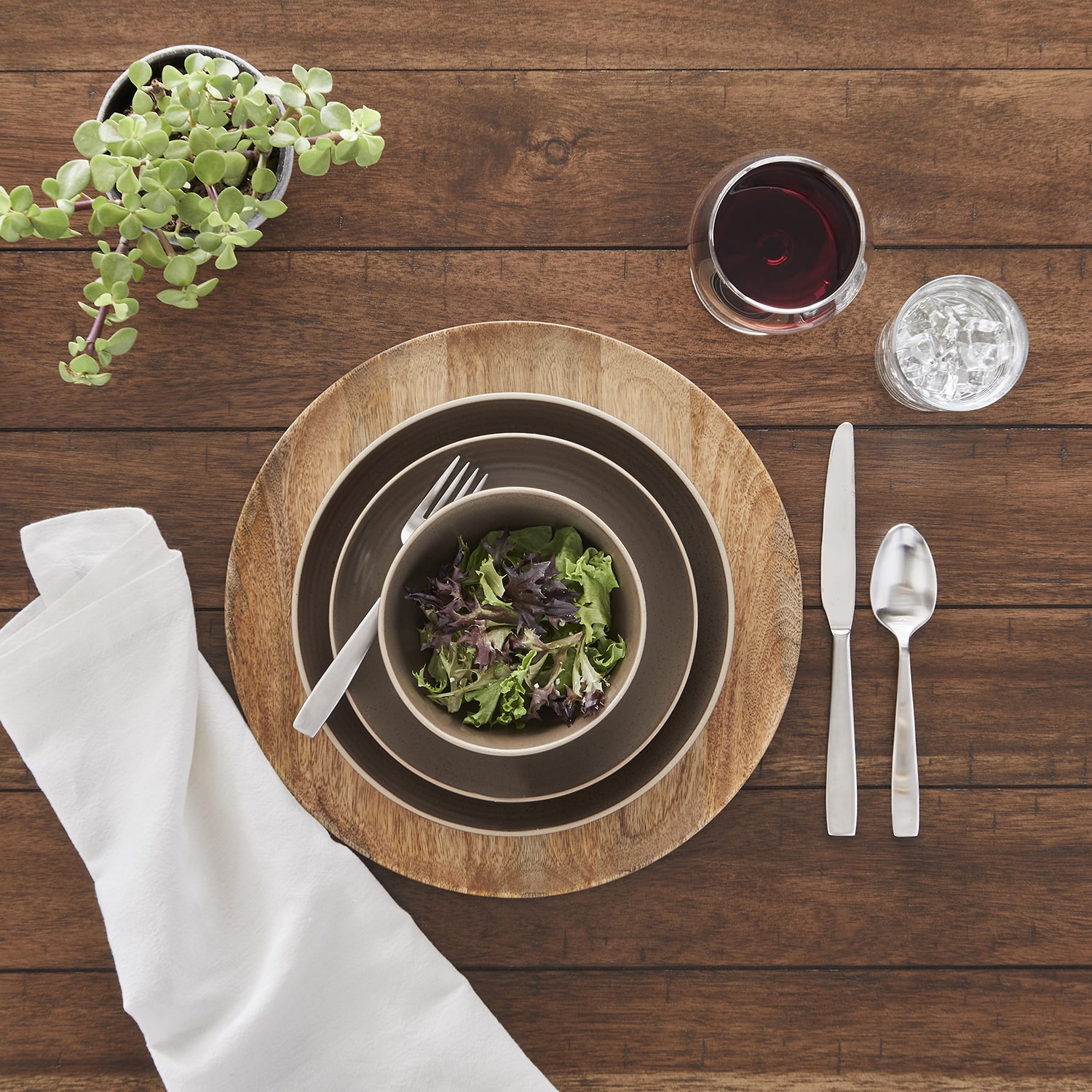 Linden Street 4-pc. Stoneware Pasta Bowl