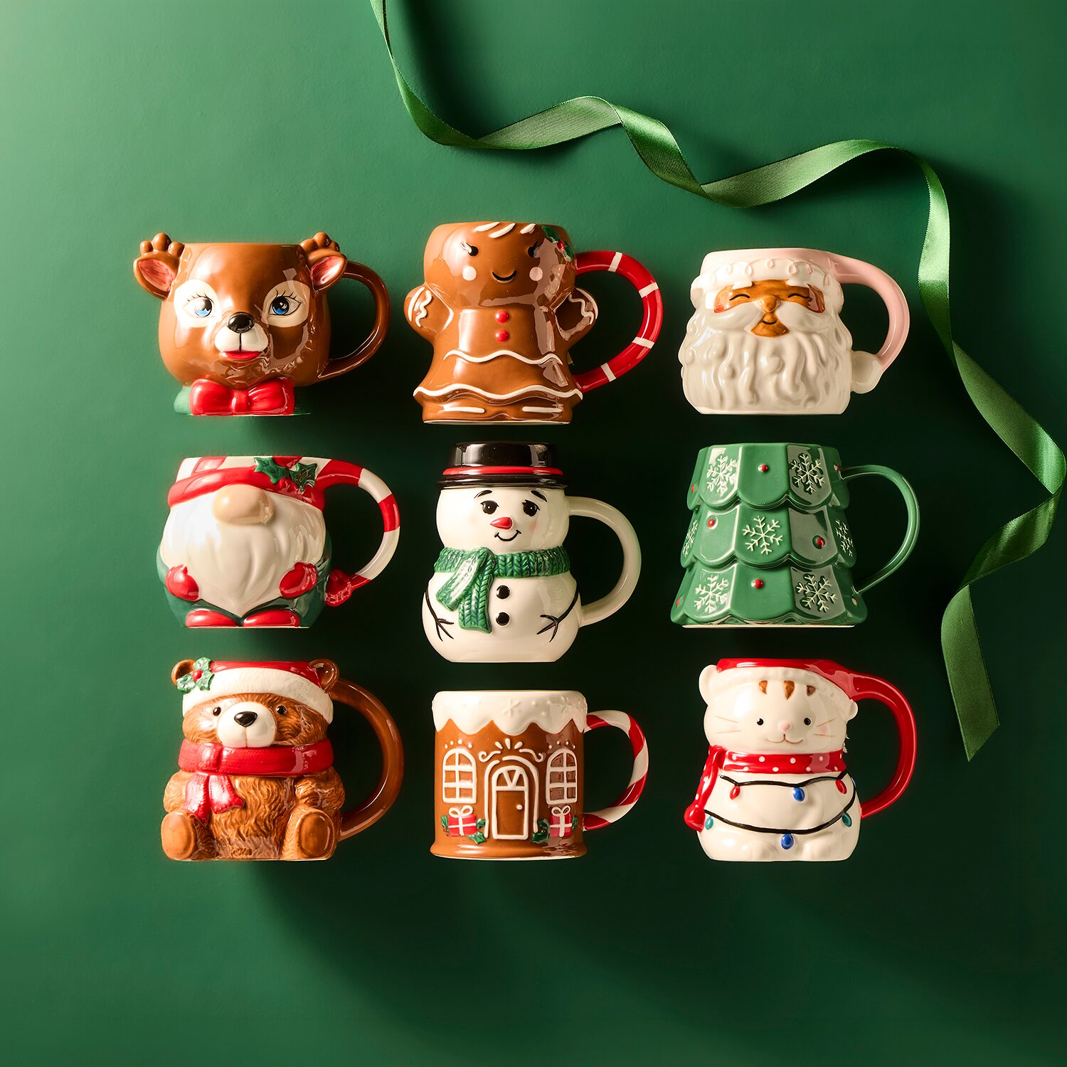 North Pole Trading Co. Snow Day Dog Holiday Mug