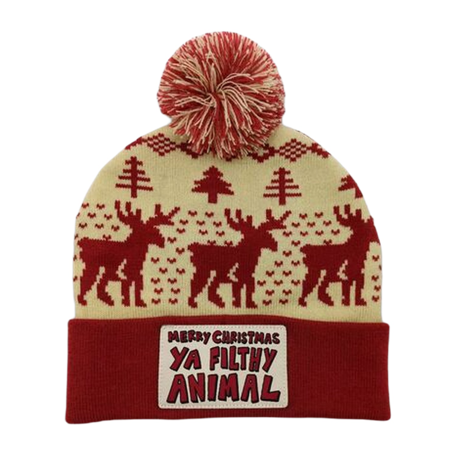Home Alone Mens Embroidered Beanie