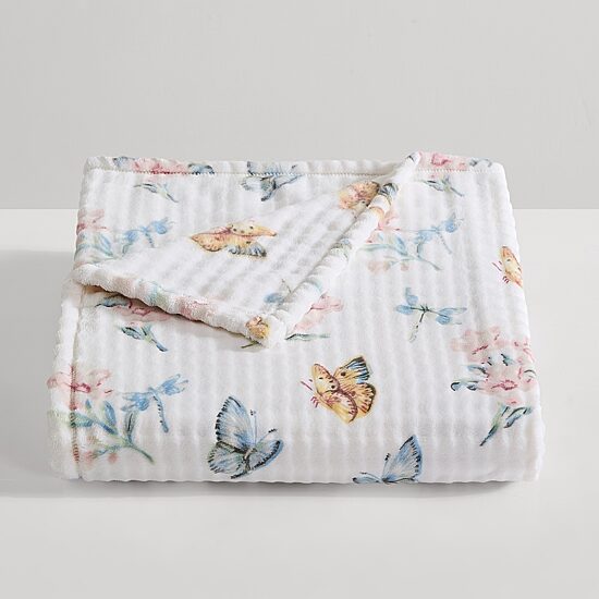 Lenox Printed Bubble Plush Throw