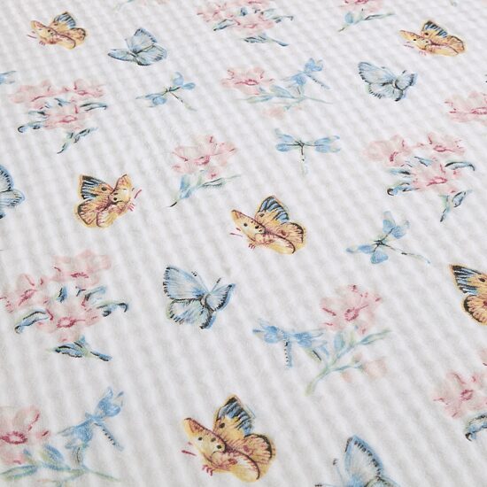 Lenox Printed Bubble Plush Throw