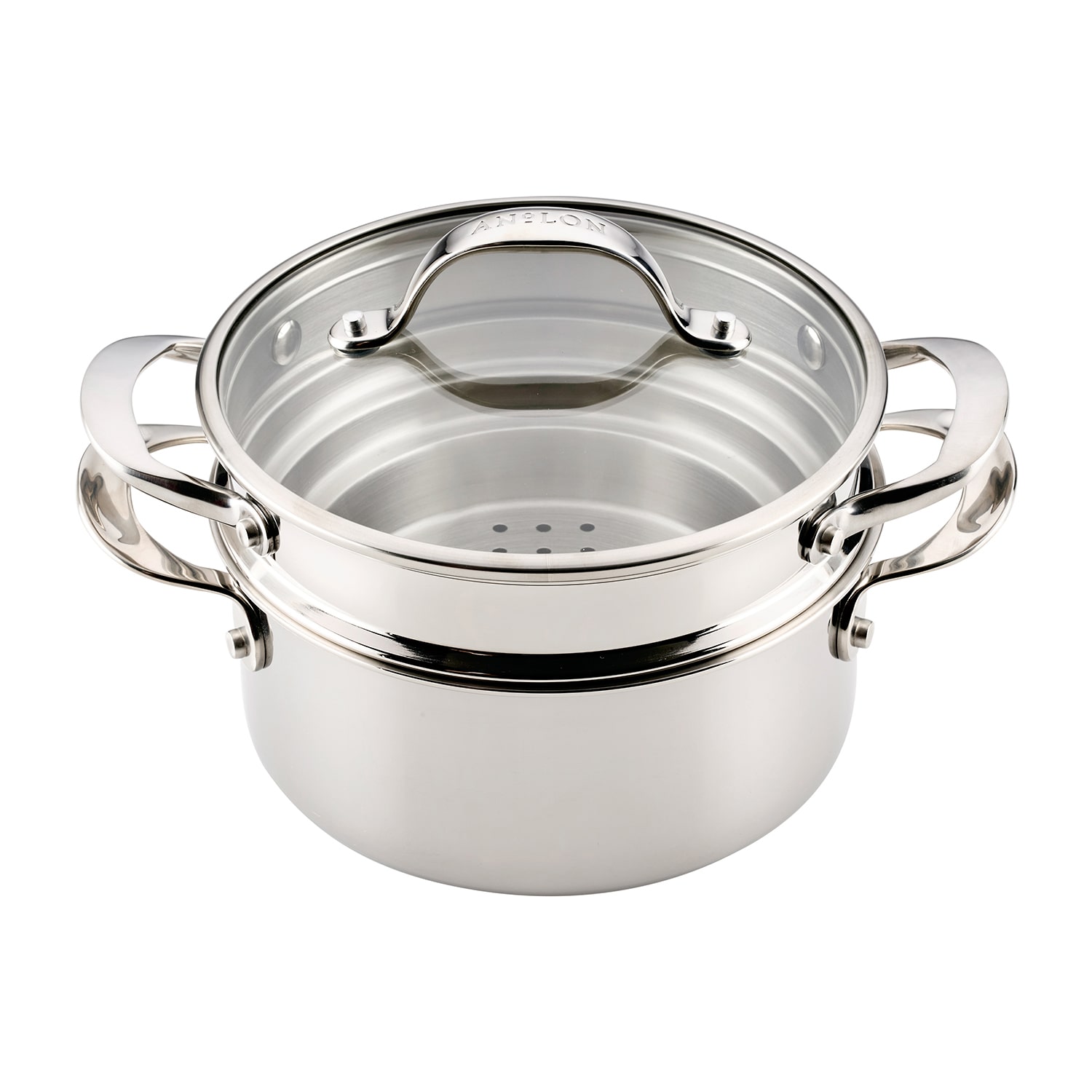 Anolon Everlast Tri-Ply 3 Qt 2-pc. Sauce Pan