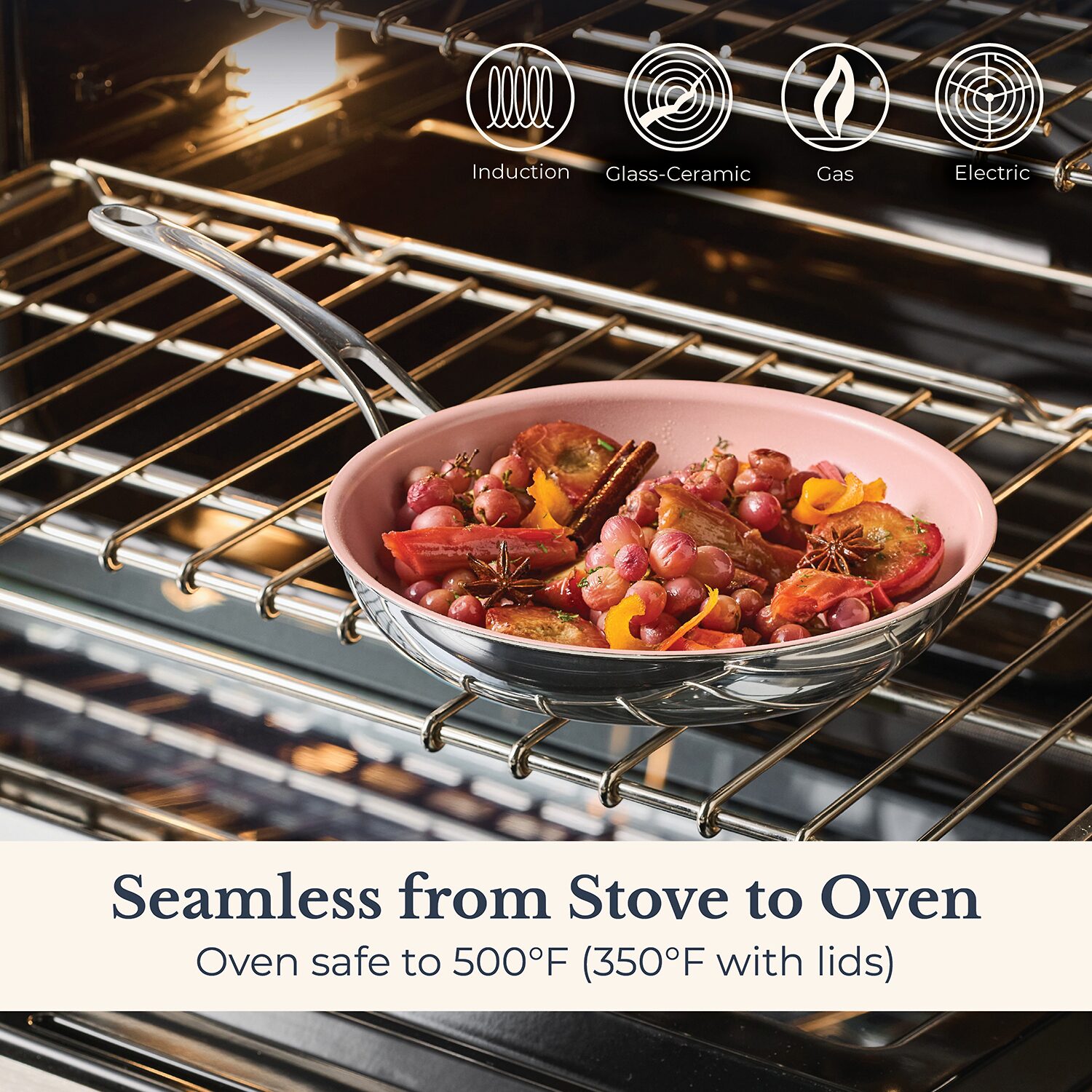 Anolon Everlast Tri-Ply 7-pc. Cookware Set