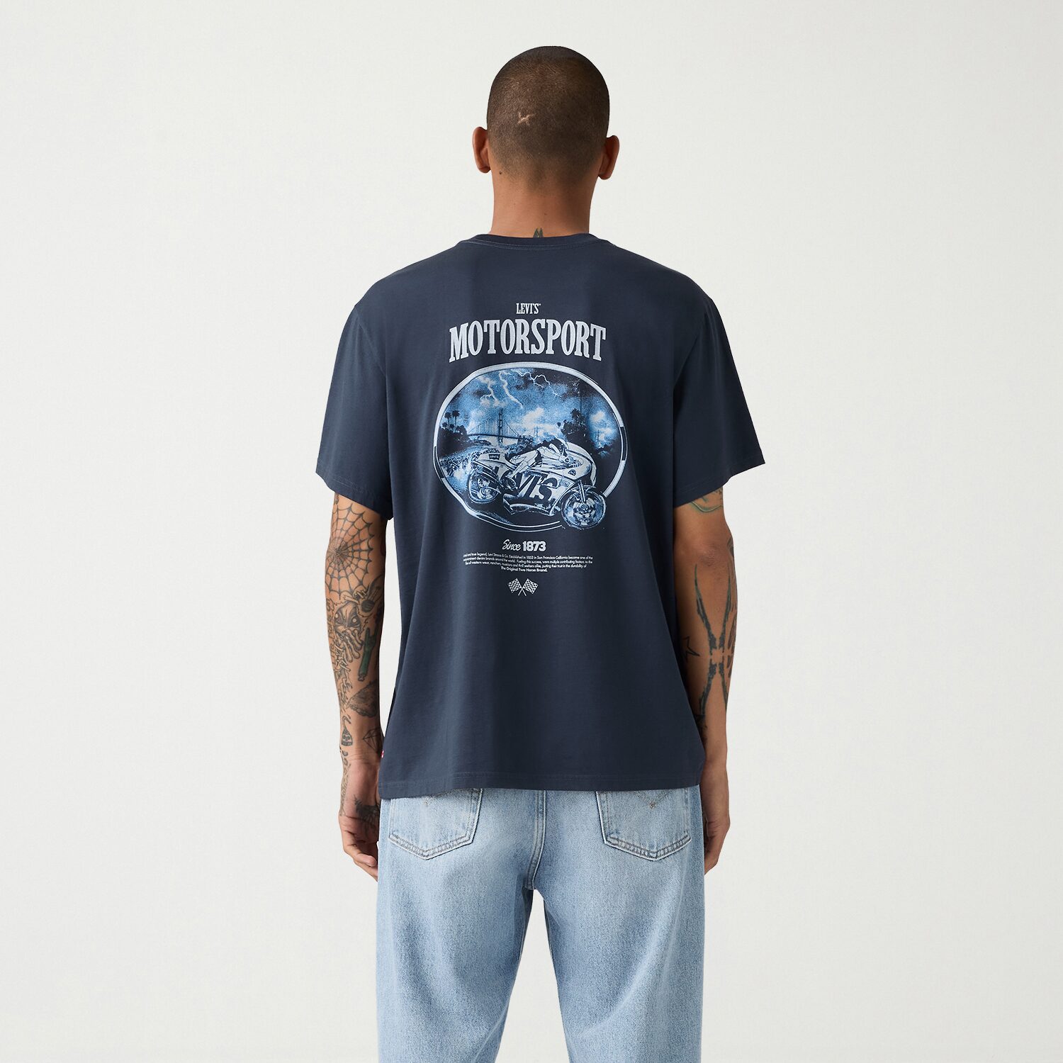 Levi's® Mens Crew Neck Short Sleeve Regular Fit Graphic T-Shirt
