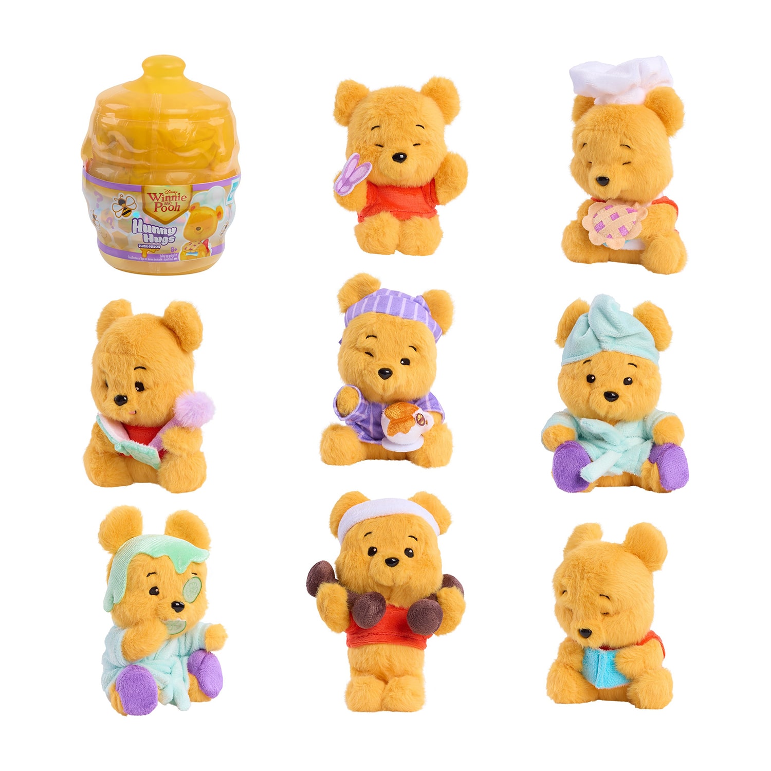 Disney Collection Happy Haul Hunny Hugs Pooh Bear Plush Blind Box