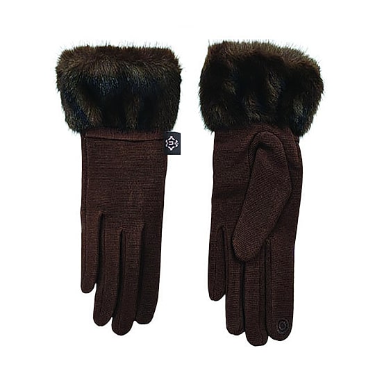 Nanette Lepore Touch Tech With Faux-Fur Cuff Gloves