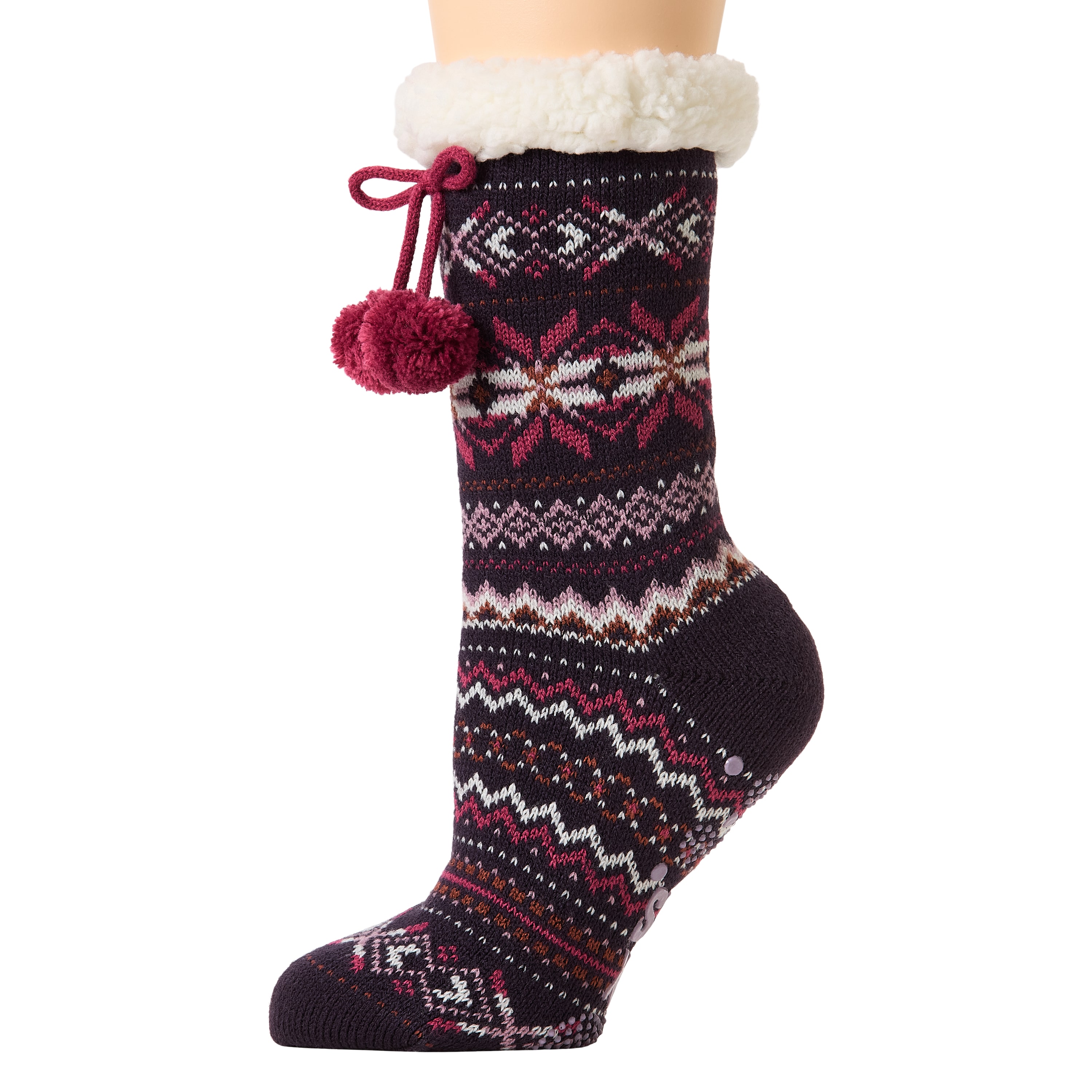 Muk Luks Womens Crew Socks