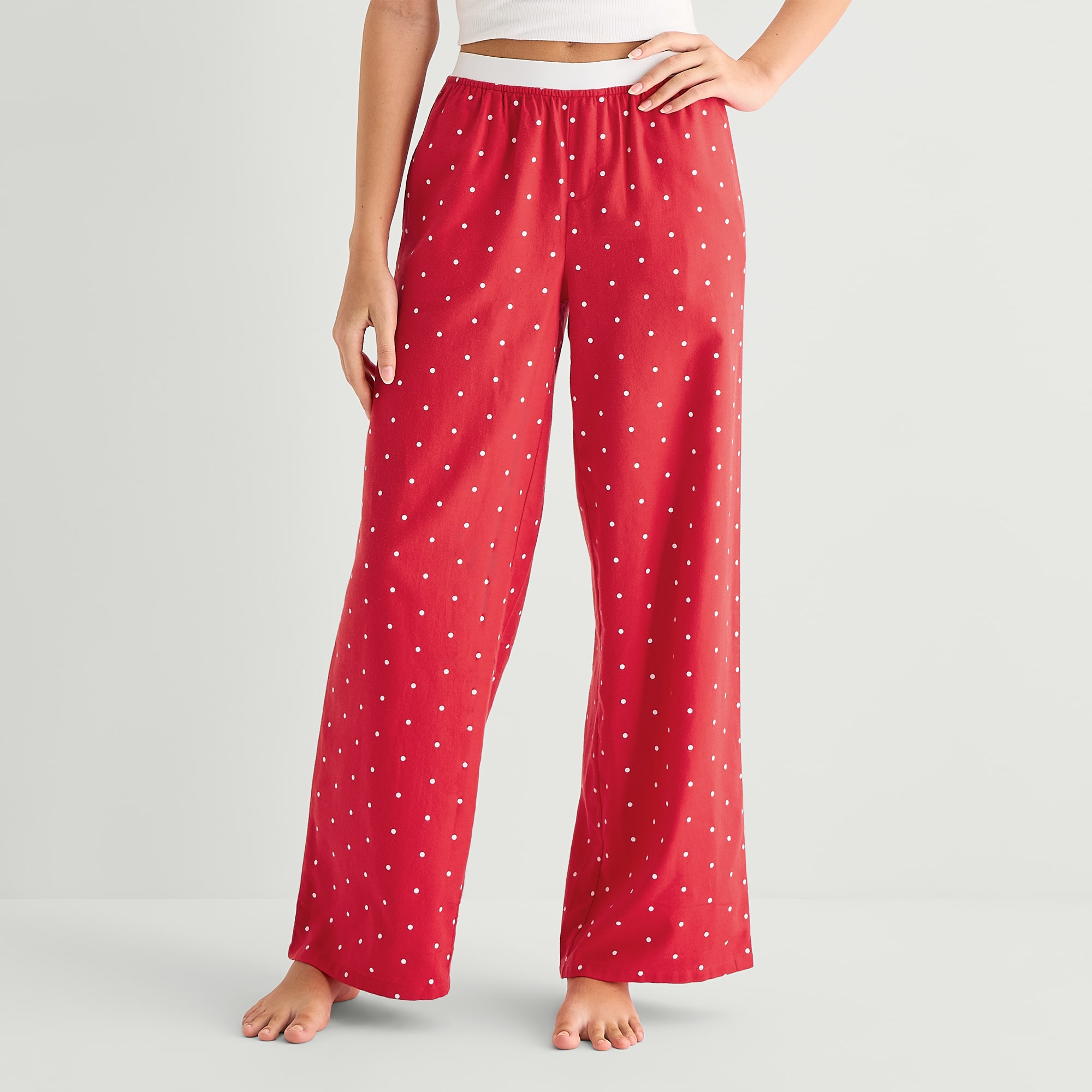 Arizona Womens Juniors Flannel Pajama Pants