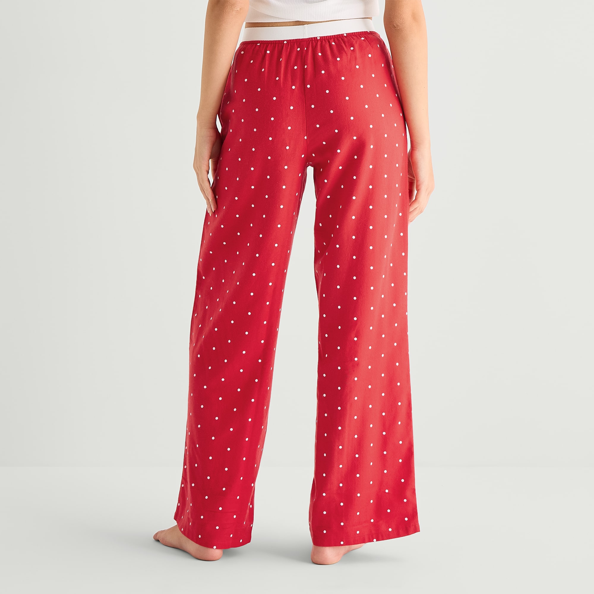 Arizona Womens Juniors Flannel Pajama Pants