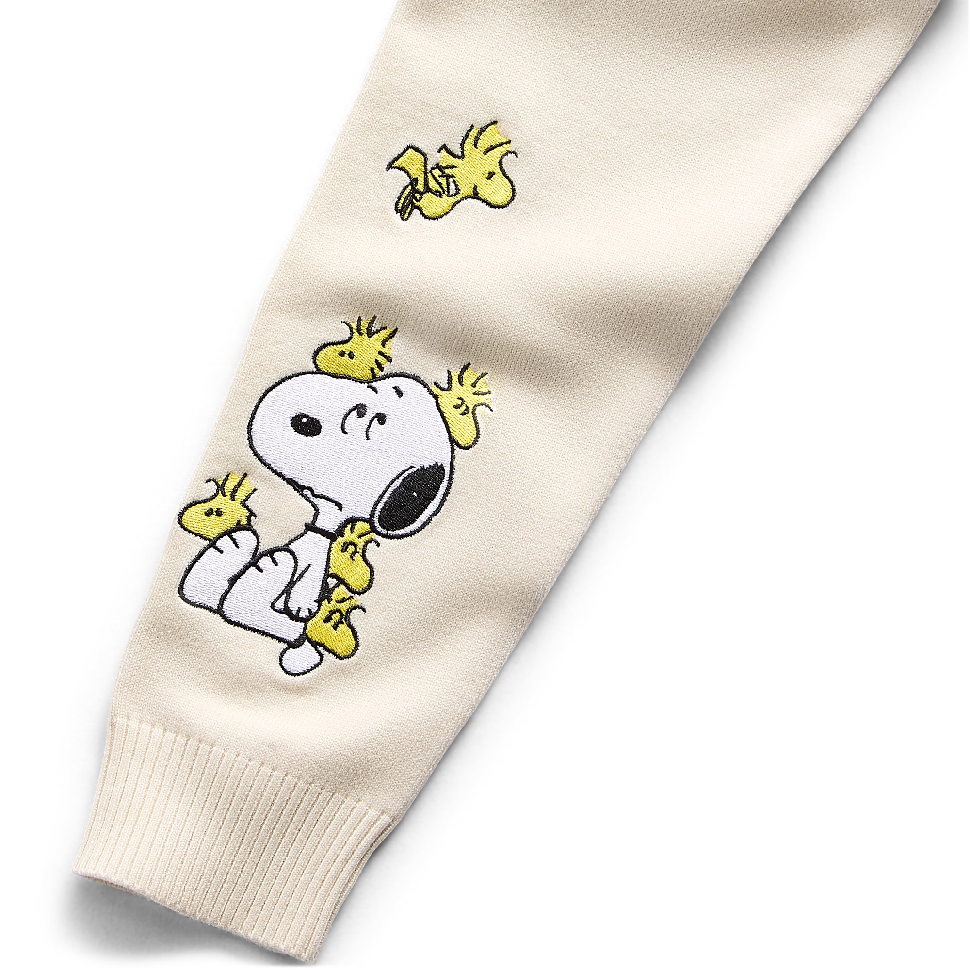 Snoopy Cardigan Womens Plunging Neck Long Sleeve Button Juniors