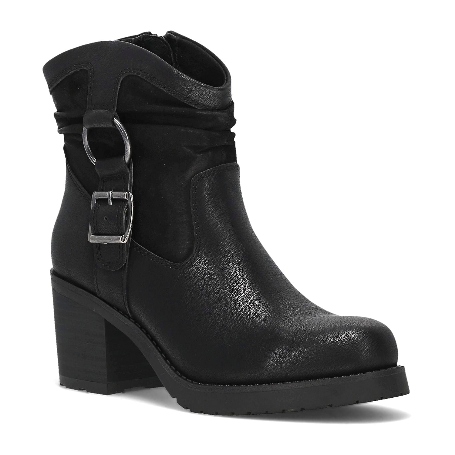 Frye and Co. Womens Edith Block Heel Booties