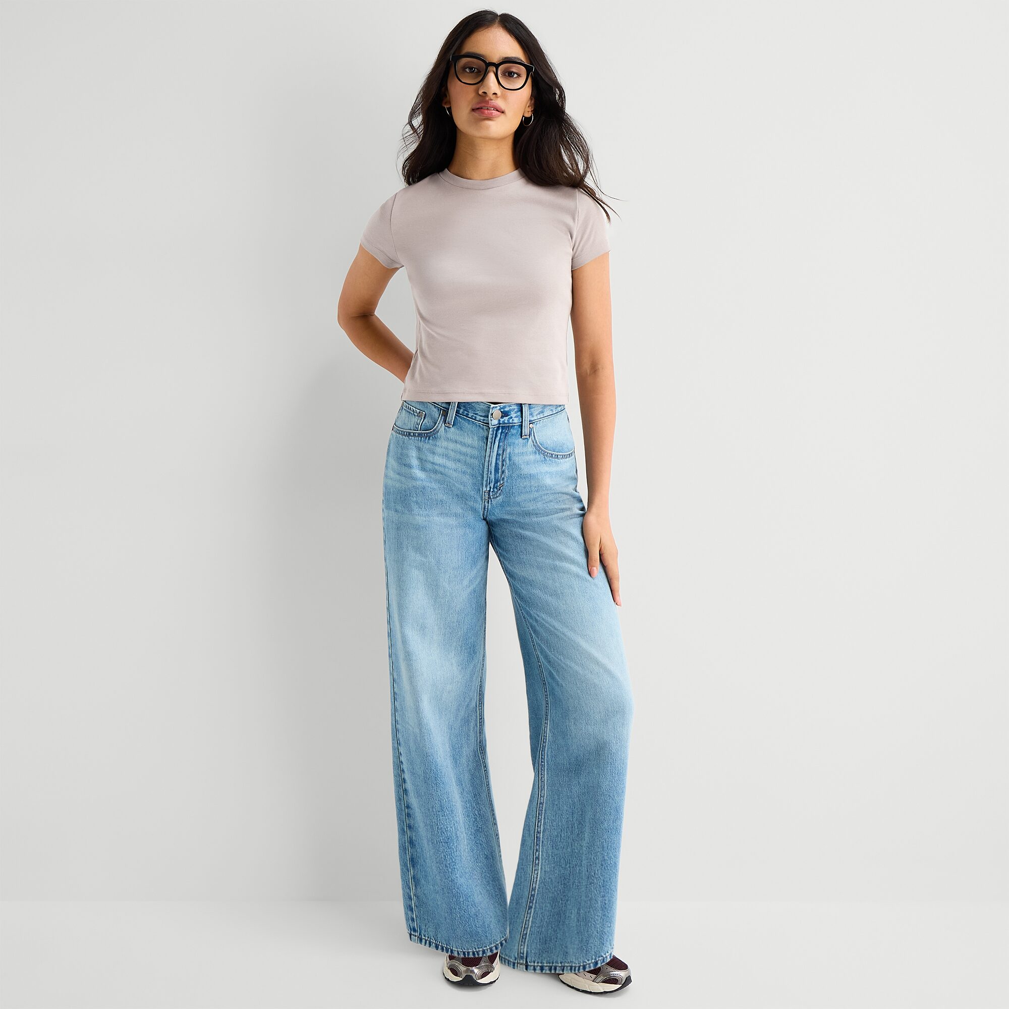 A.N.A Perfect Womens Crew Neck Short Sleeve T-Shirt