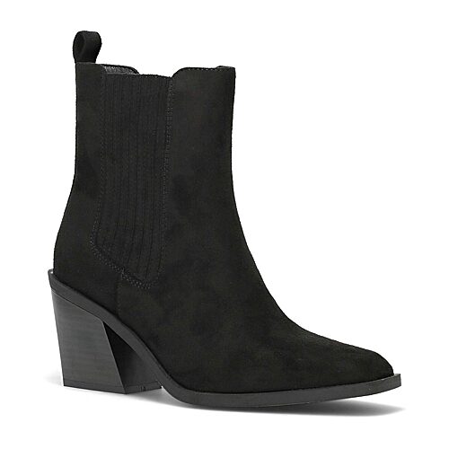 Frye And Co Womens Jolena Block Heel Booties In Black
