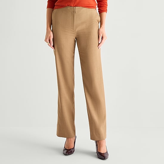 Worthington Womens Straight Pant