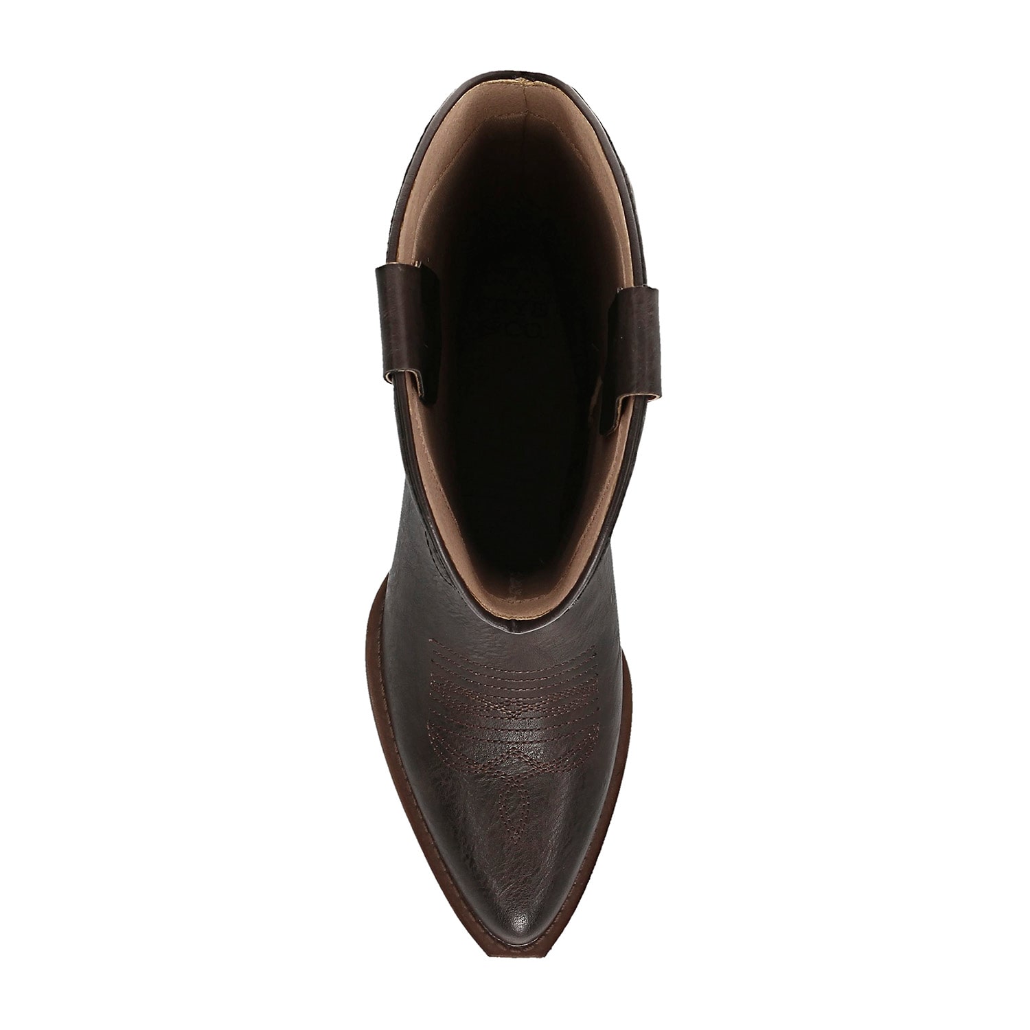 Frye and Co. Womens Thylane Stacked Heel Cowboy Boots