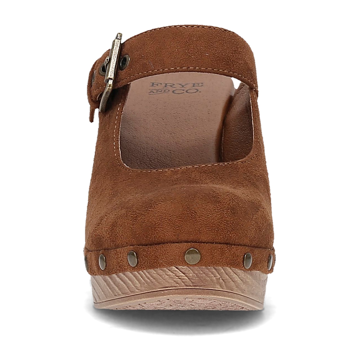 Frye and Co. Isme Womens Almond Closed Toe Clogs
