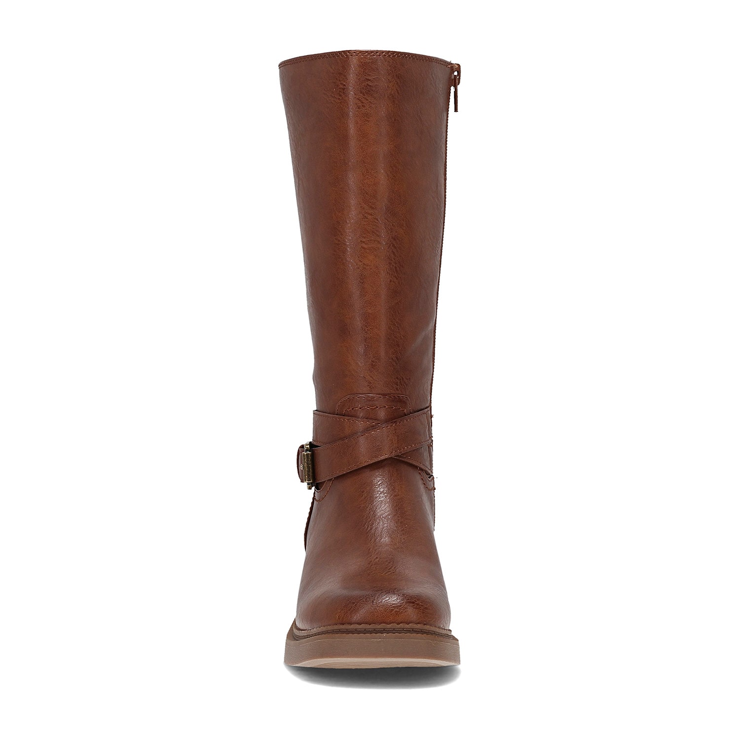 Frye and Co. Womens Marnie Stacked Heel Motorcycle Boots