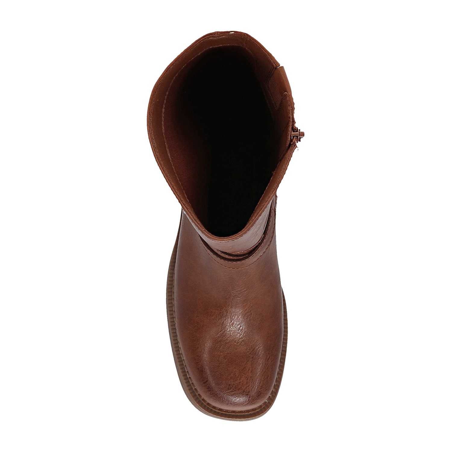 Frye and Co. Womens Marnie Stacked Heel Motorcycle Boots