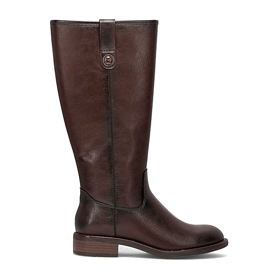 Frye and Co. Womens Charlize 2.0 Wide Calf Block Heel Riding Boots Wide Width