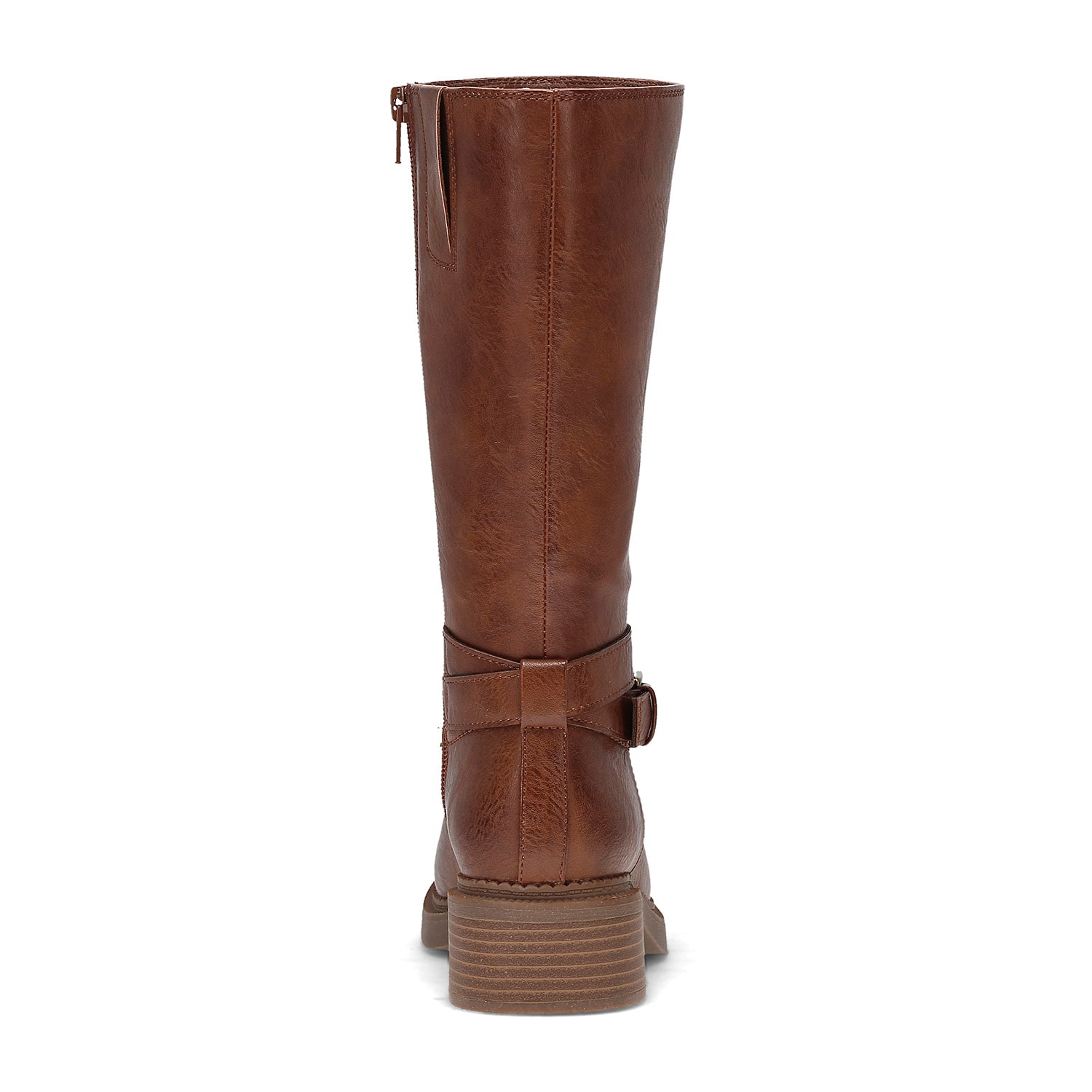 Frye and Co. Womens Marnie Stacked Heel Motorcycle Boots