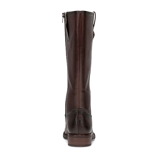 Frye and Co. Womens Charlize 2.0 Wide Calf Block Heel Riding Boots Wide Width