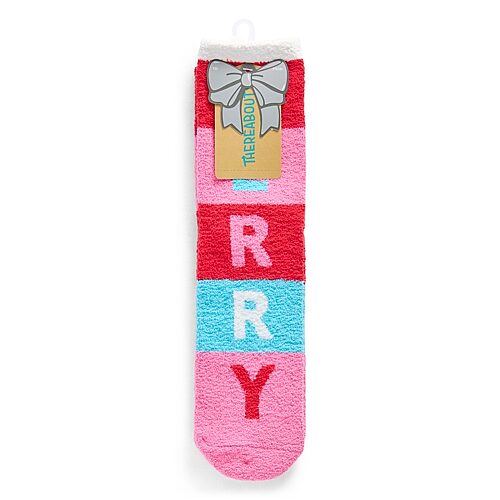 Thereabouts Girls 1 Pair Crew Socks In Red