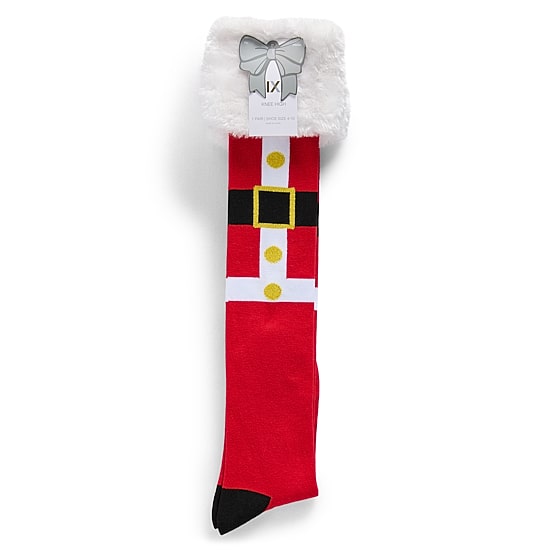 Mixit Holiday Socks Womens 1 Pair Knee High Socks