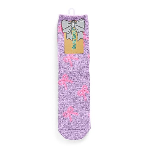 Thereabouts Girls 1 Pair Crew Socks In Purple