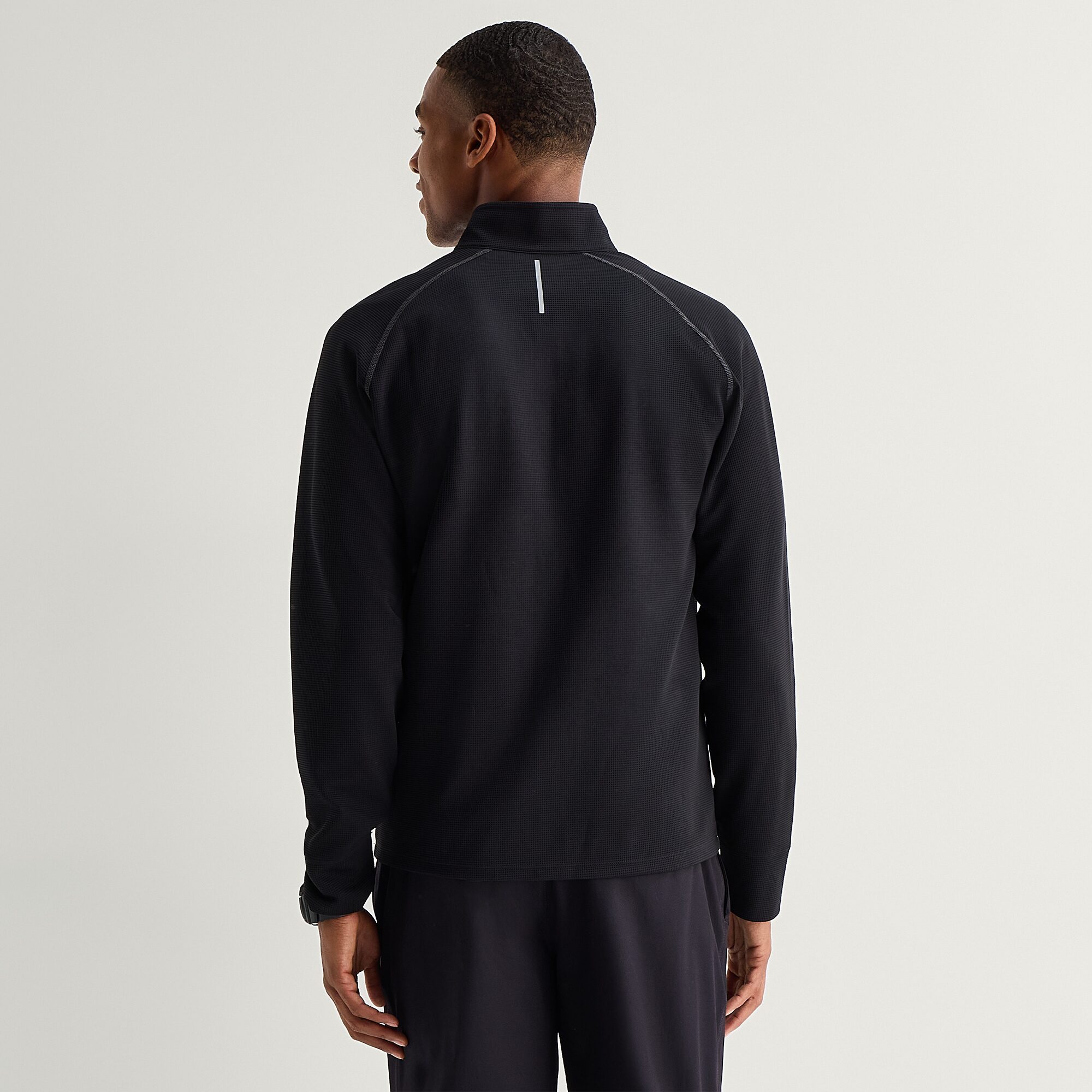 Xersion Mens Mock Neck Long Sleeve Active Quarter-Zip Pullover