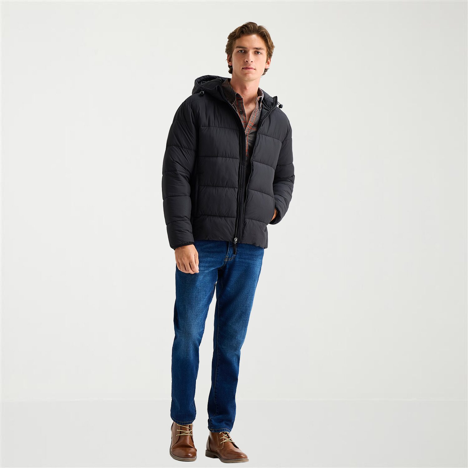 St. John's Bay Mens Puffer Jacket