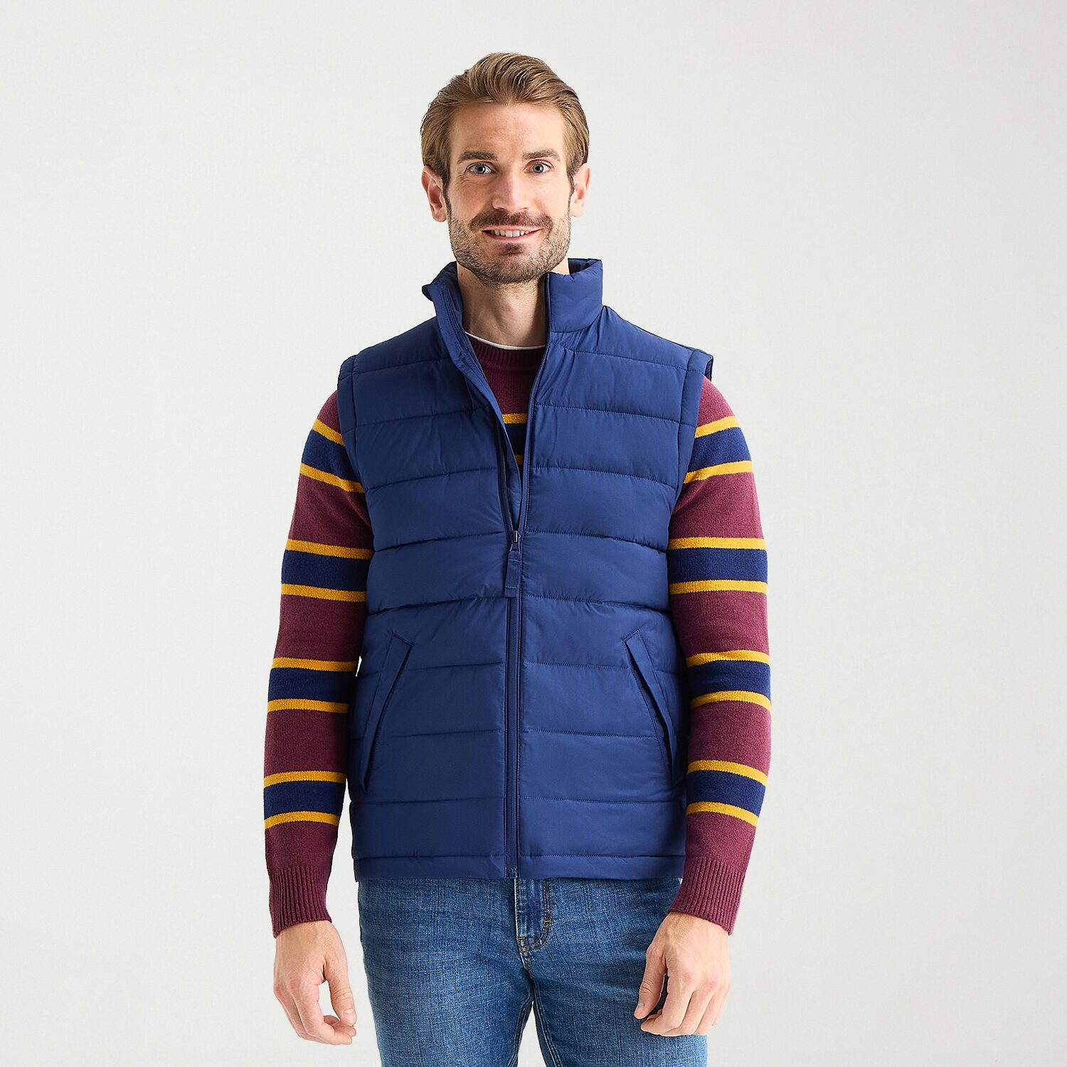 St. John's Bay Mens Big and Tall Puffer Vest