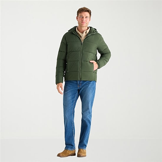St. John's Bay Mens Packable Puffer Jacket